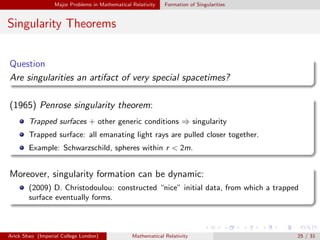 Comprehensive Introduction to Mathematical Relativity: From Special to ...