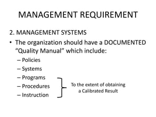 General requirements for the competence of testing and calibration ...