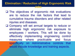 General requirements of ergonomic | PPT
