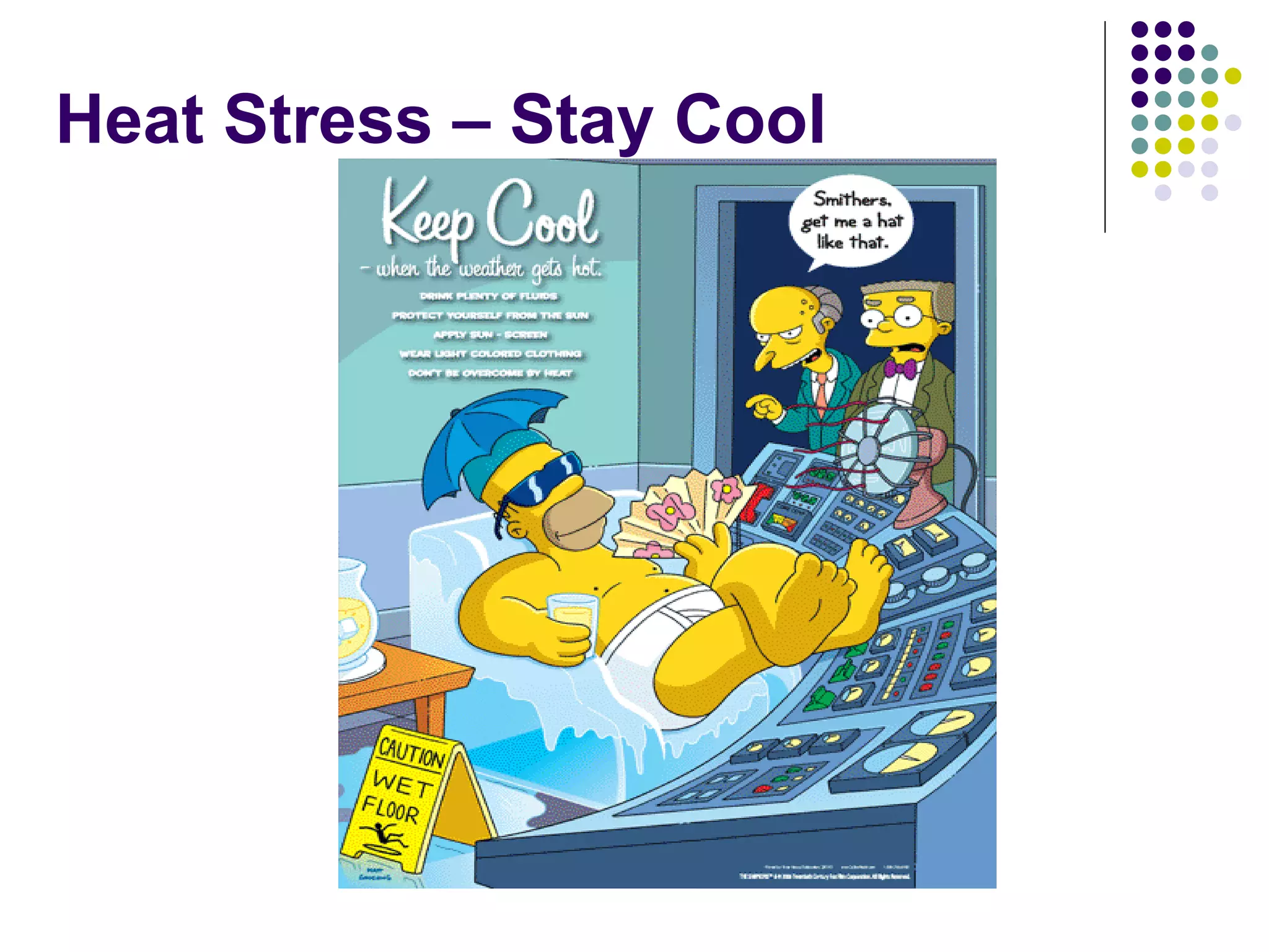 Heat Stress – Stay Cool 