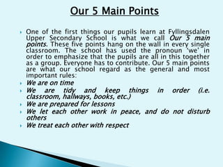 General school rules (english) | PPTX
