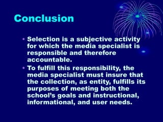 General Selection Criteria | PPT