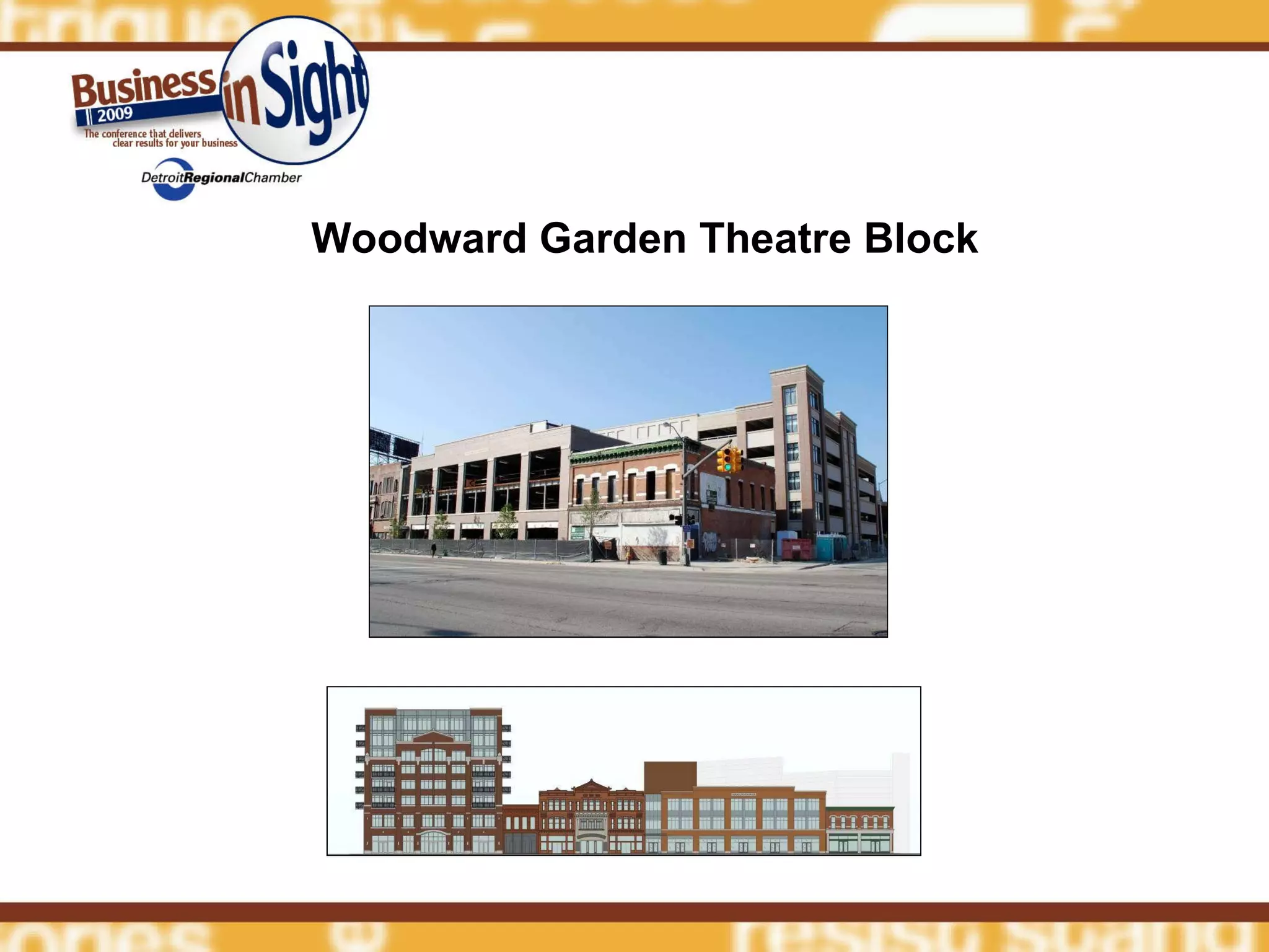 Woodward Garden Theatre Block 