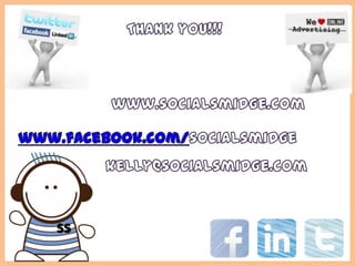 How do you plan to inform your clients you are on   social media?“Your targeted audience needs a purpose to follow or fan you.  What reason can you give them?”