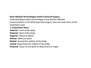 GENERAL SURGERY.pptxi................ Orm | PPTX