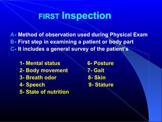 general surgery clinical and physical examination | PDF