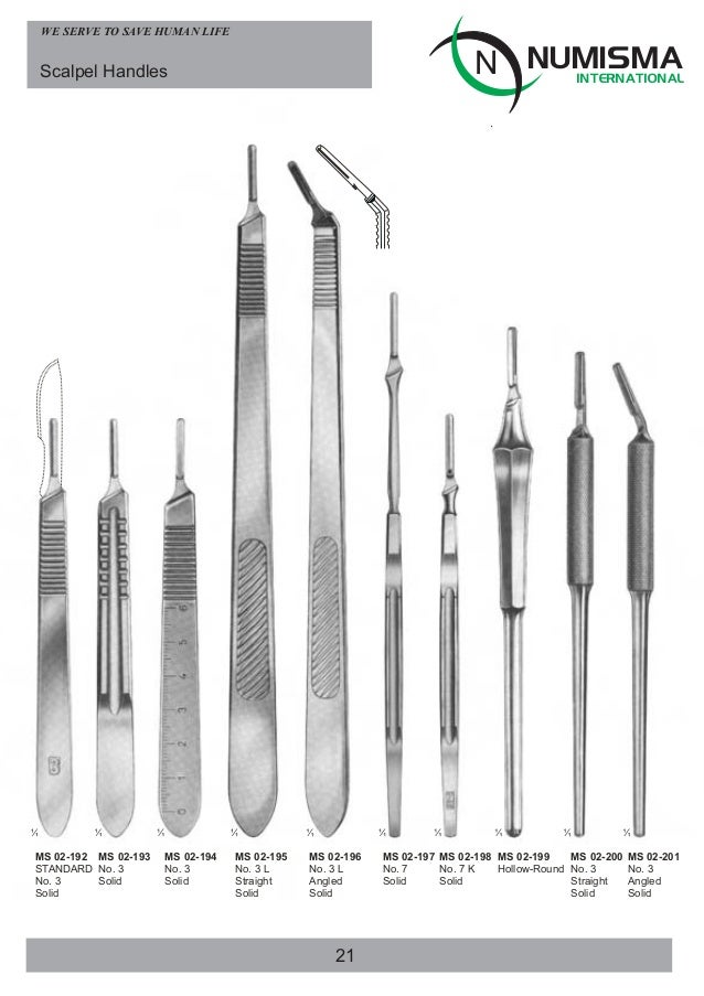 General surgical instruments