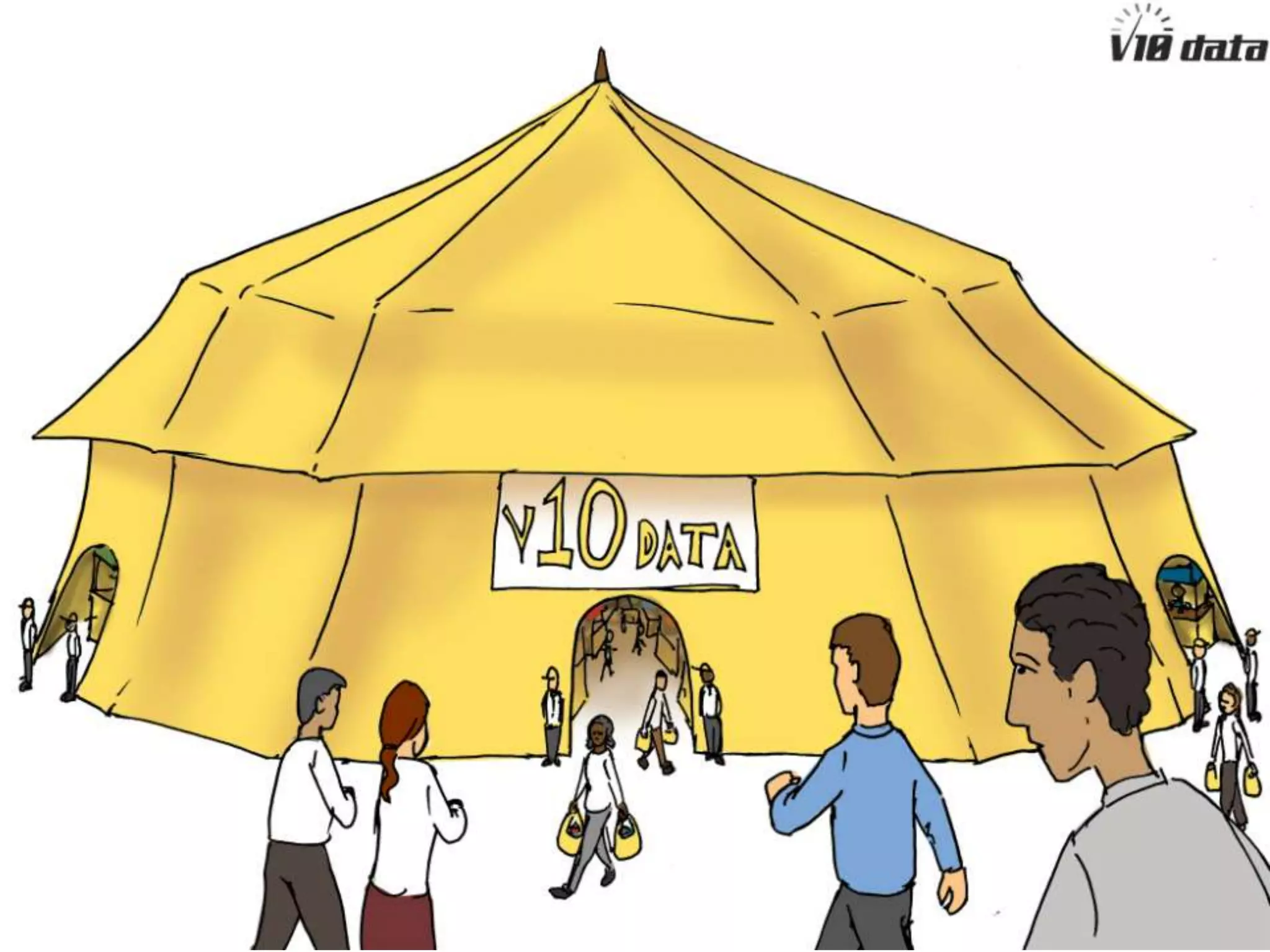 Data-as-a-Service is
a marketplace
with a data vendor
and a data buyer
 