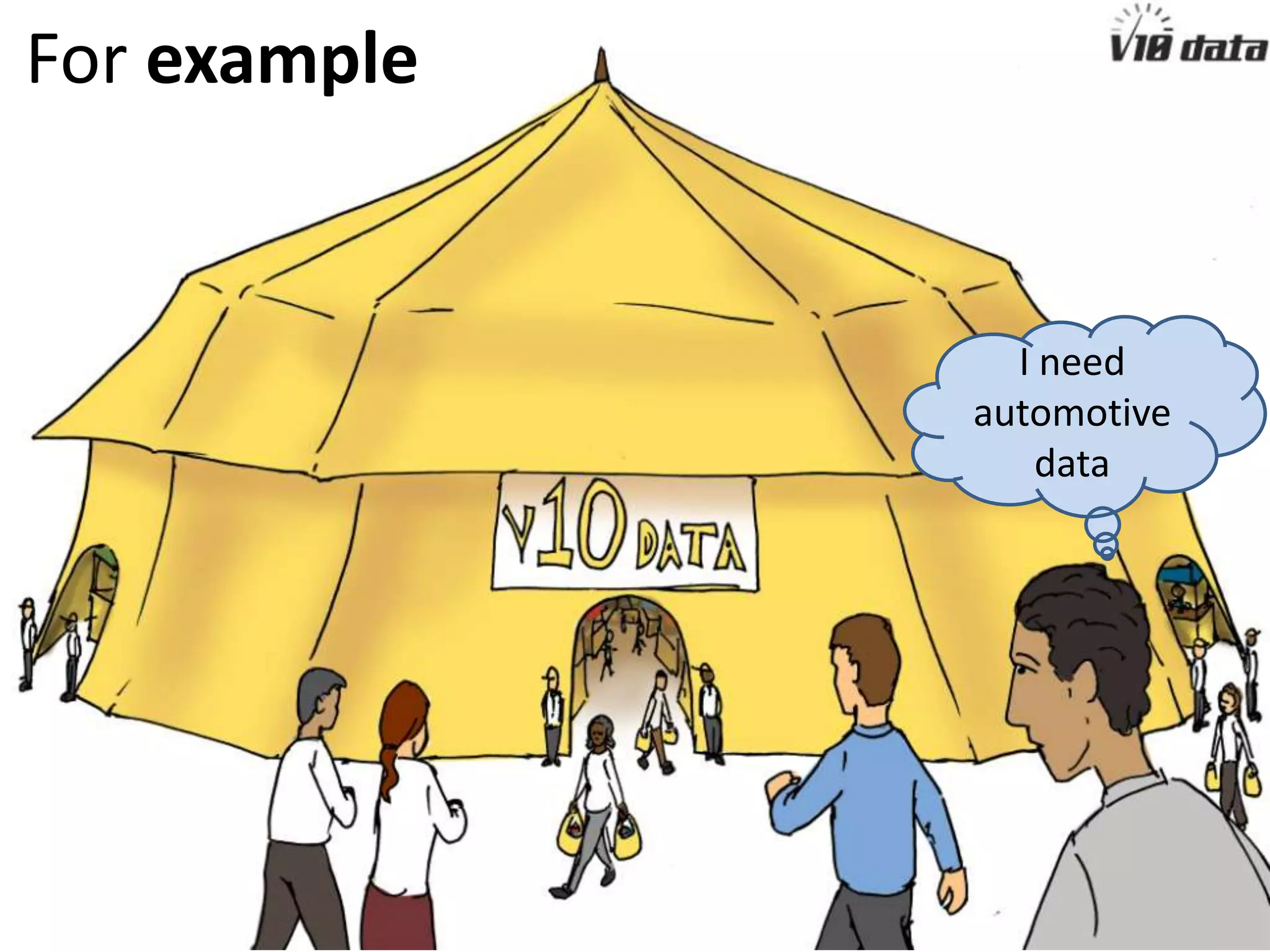 Walks into the very accessible
marketplace
 