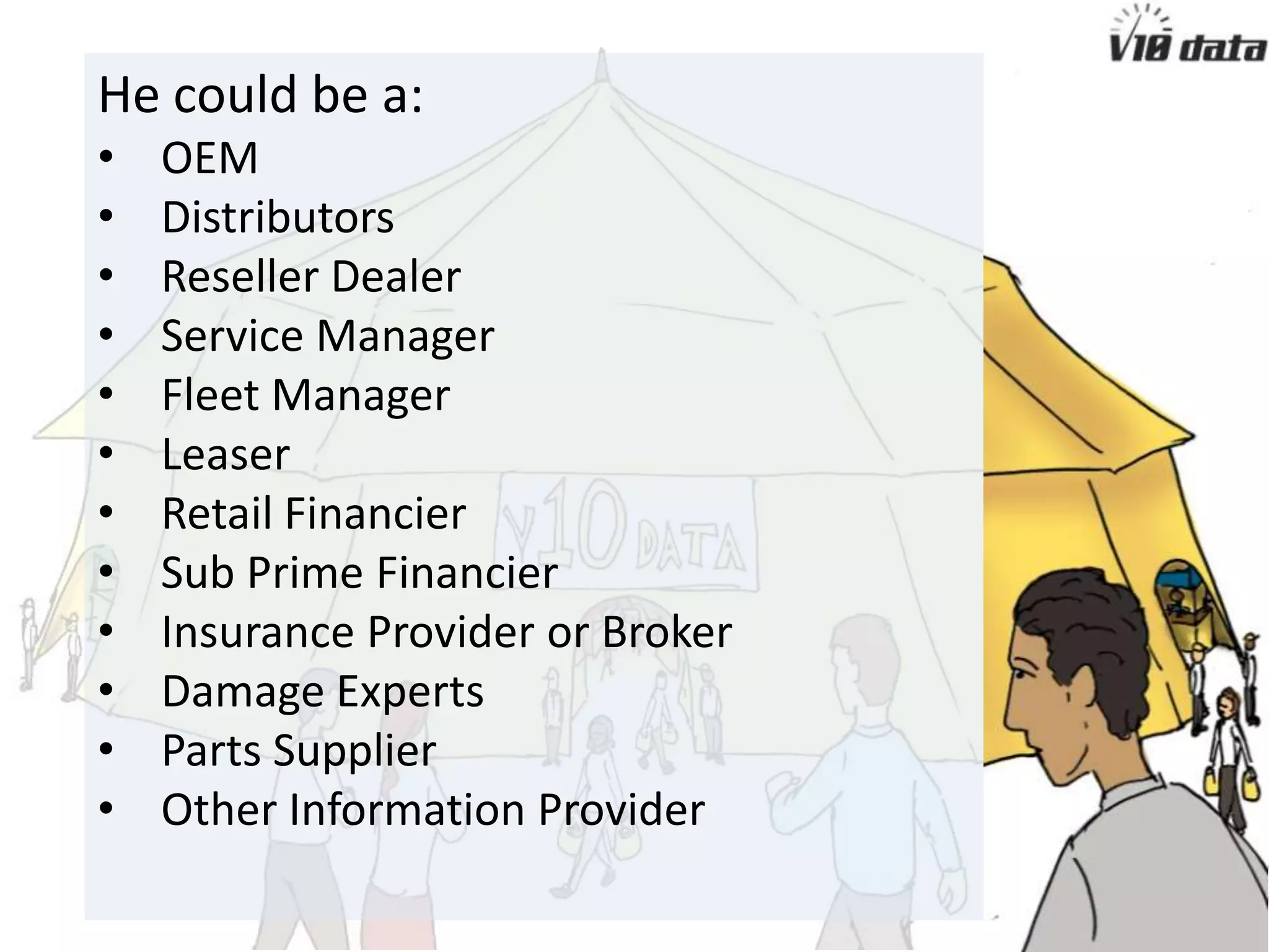 Notices the vast number
of booths
Sees the tight security
and the monitoring
cameras
 