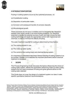 General Water Treatment For Cooling Water | PDF