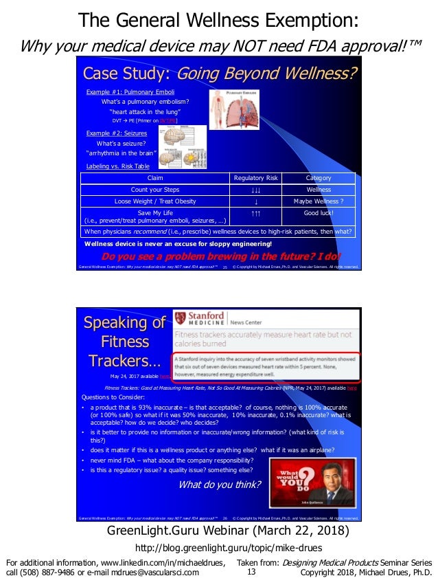 General Wellness Devices & Wearables Regulatory Options you Need to