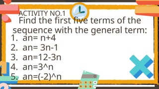 GenerartingPatterns.pptx for Grade 10 Matheamtics | PPTX