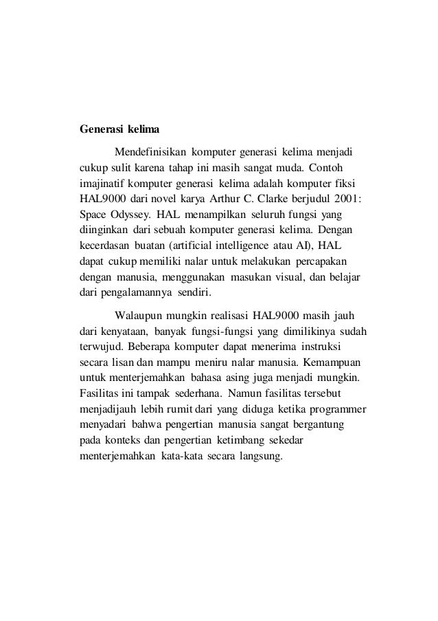 Generasi computer