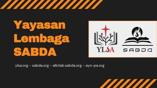 Yayasan
Lembaga
SABDA
ylsa.org - sabda.org - alkitab.sabda.org - ayo-pa.org
 