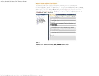 Generate a report using crystal reports in visual studio 2010 code ...