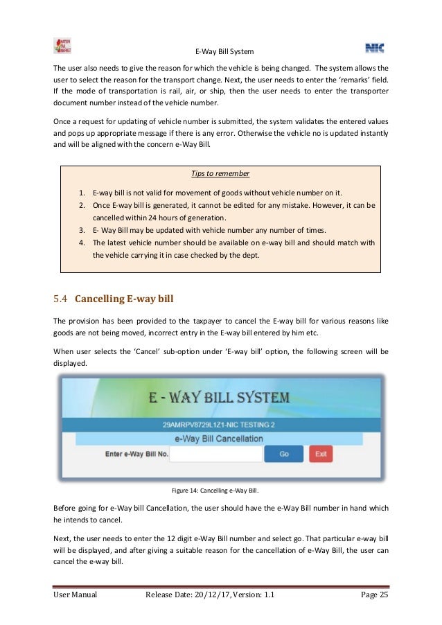way bills online