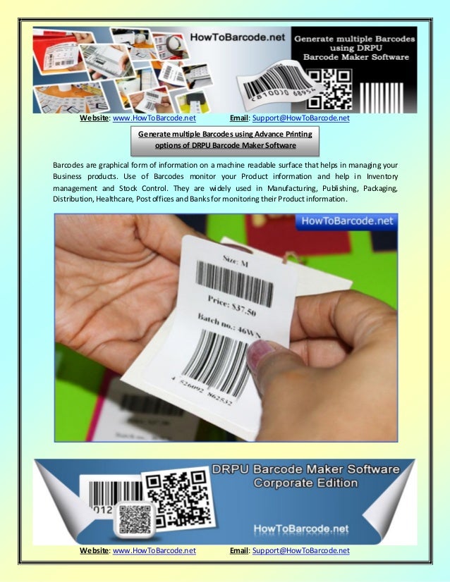 batch barcode maker