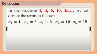 grade 10 mathematics, week one. Generate Patterns | PPTX