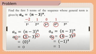 Generating Patterns Problems grade 10 mathematics, week one. Generate Patterns | PPTX