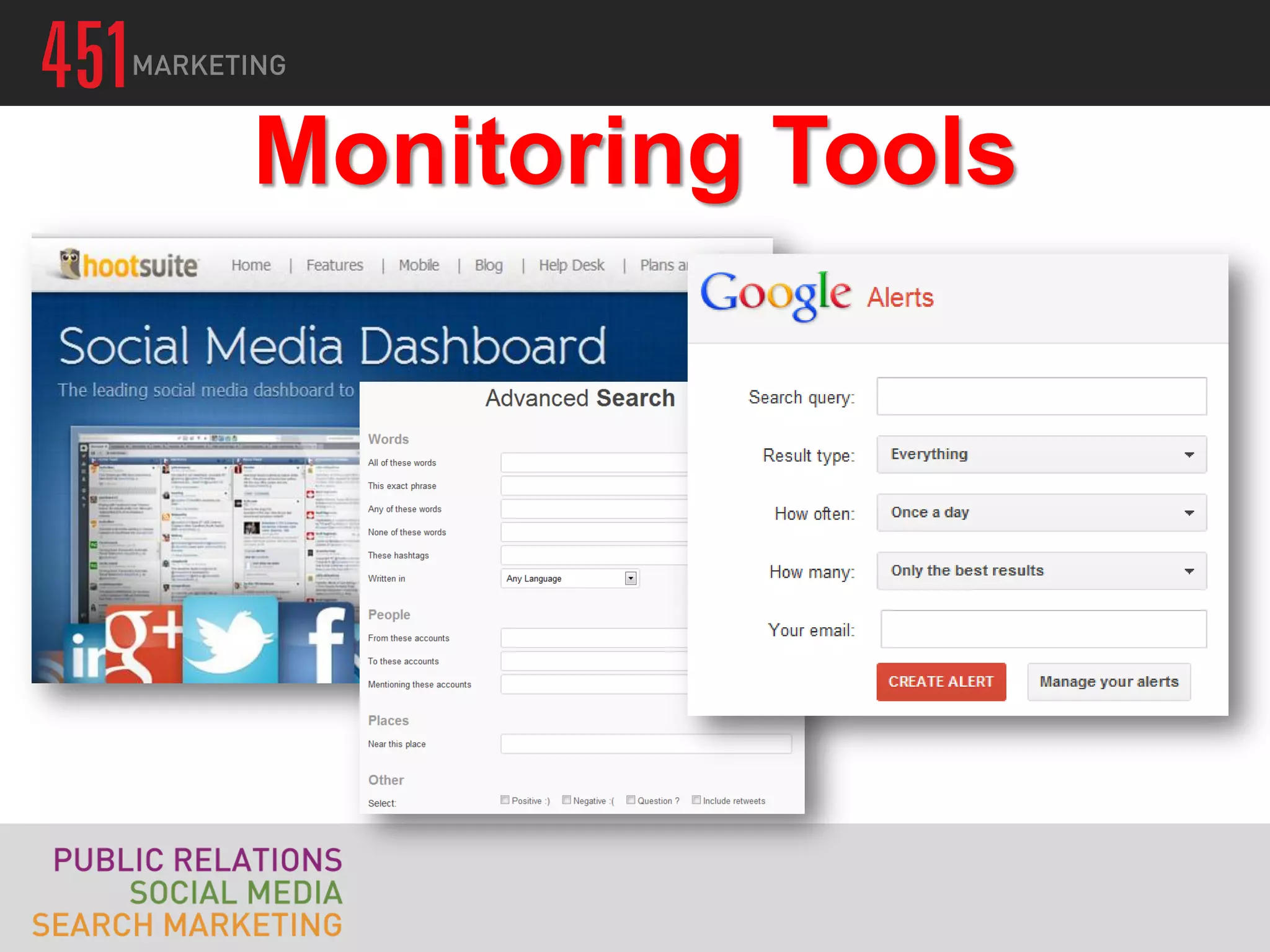 Monitoring Tools
 