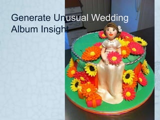 Generate Unusual Wedding
Album Insight
 