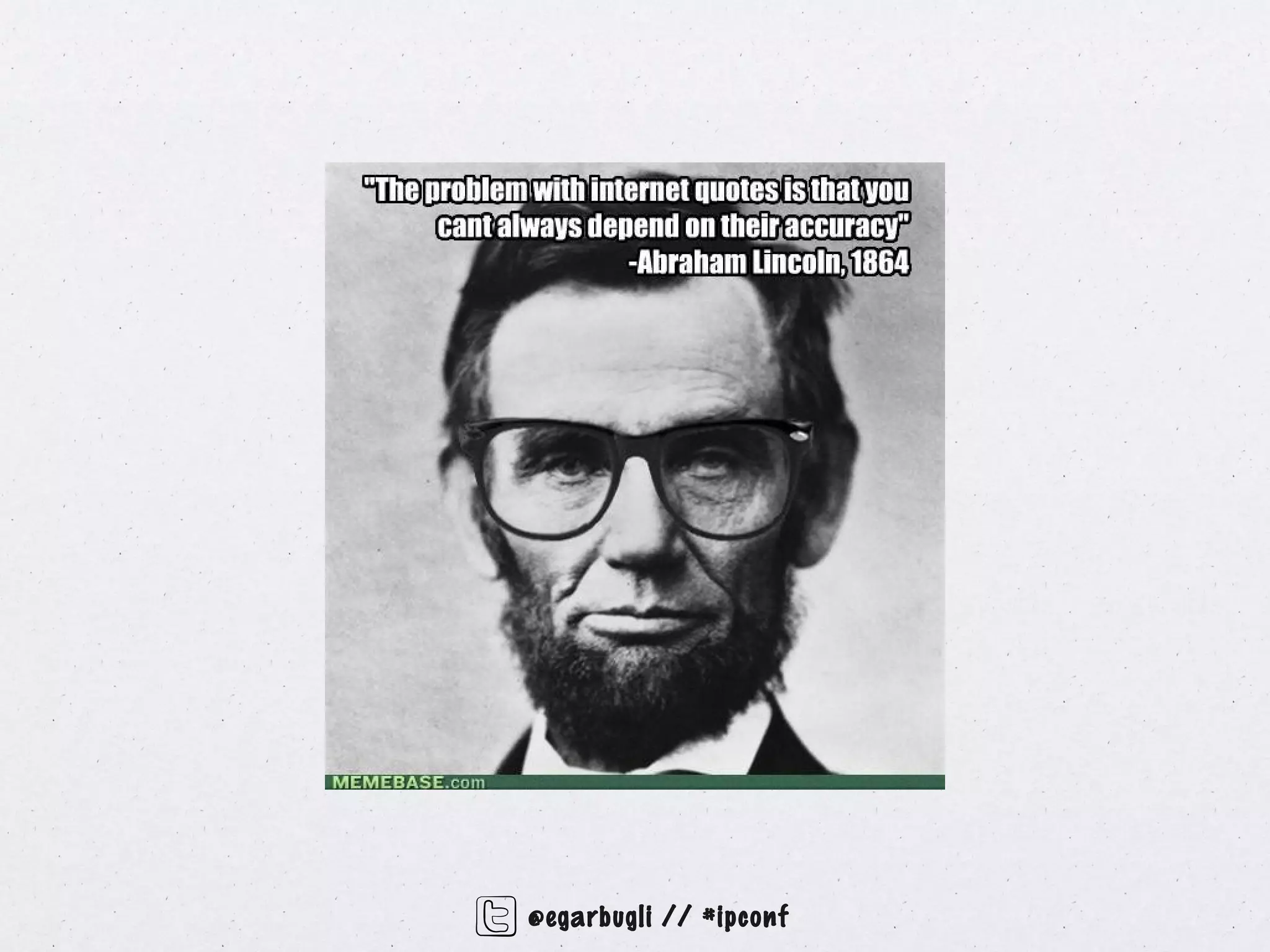 @egarbugli // #ipconf
 