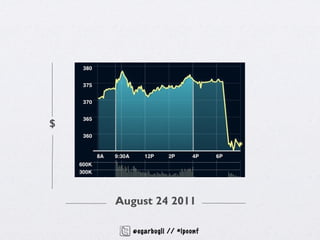 $




    August 24 2011

       @egarbugli // #ipconf
 