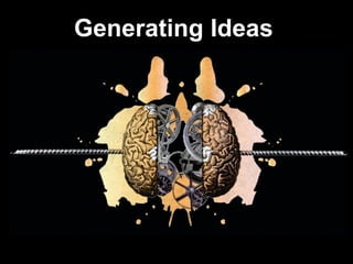 Generating Ideas 