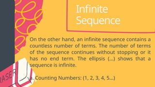 Generating-Patterns: Arithmetic Sequences, Arithmetic Mean, | PPTX