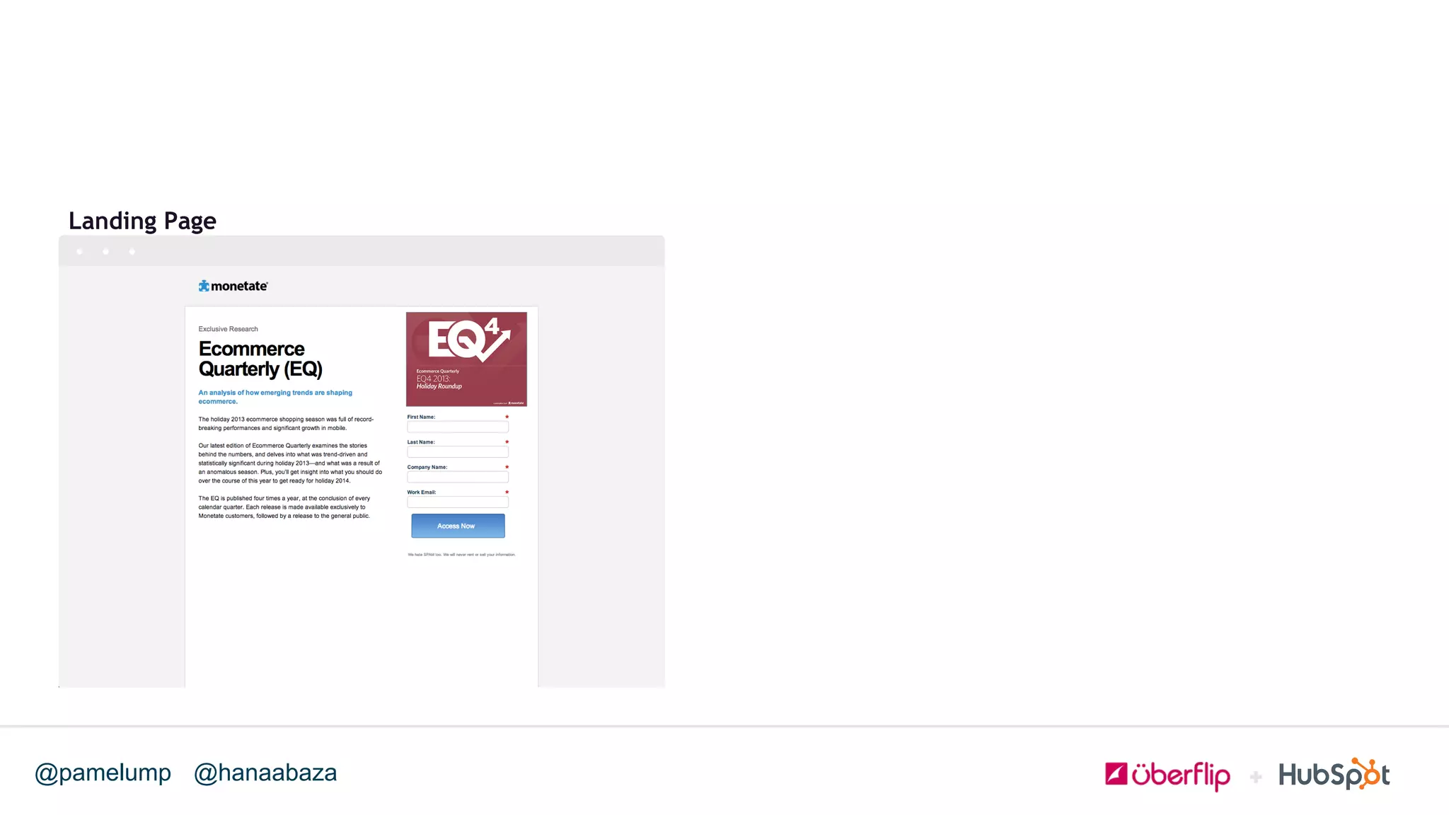 @hanaabaza@pamelump
Landing Page
 