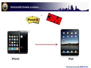 iPhone

iPad

Technopreneurship (WBB10102)

 