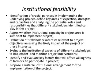 Feasibility assessment of selected sites for the pilot project on the feasibility of generating carbon credit through dairy productivity gains