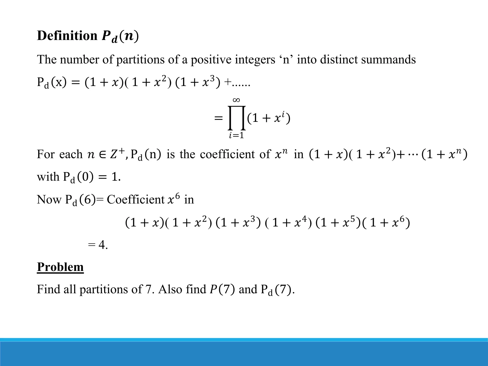 Generating function | PPTX