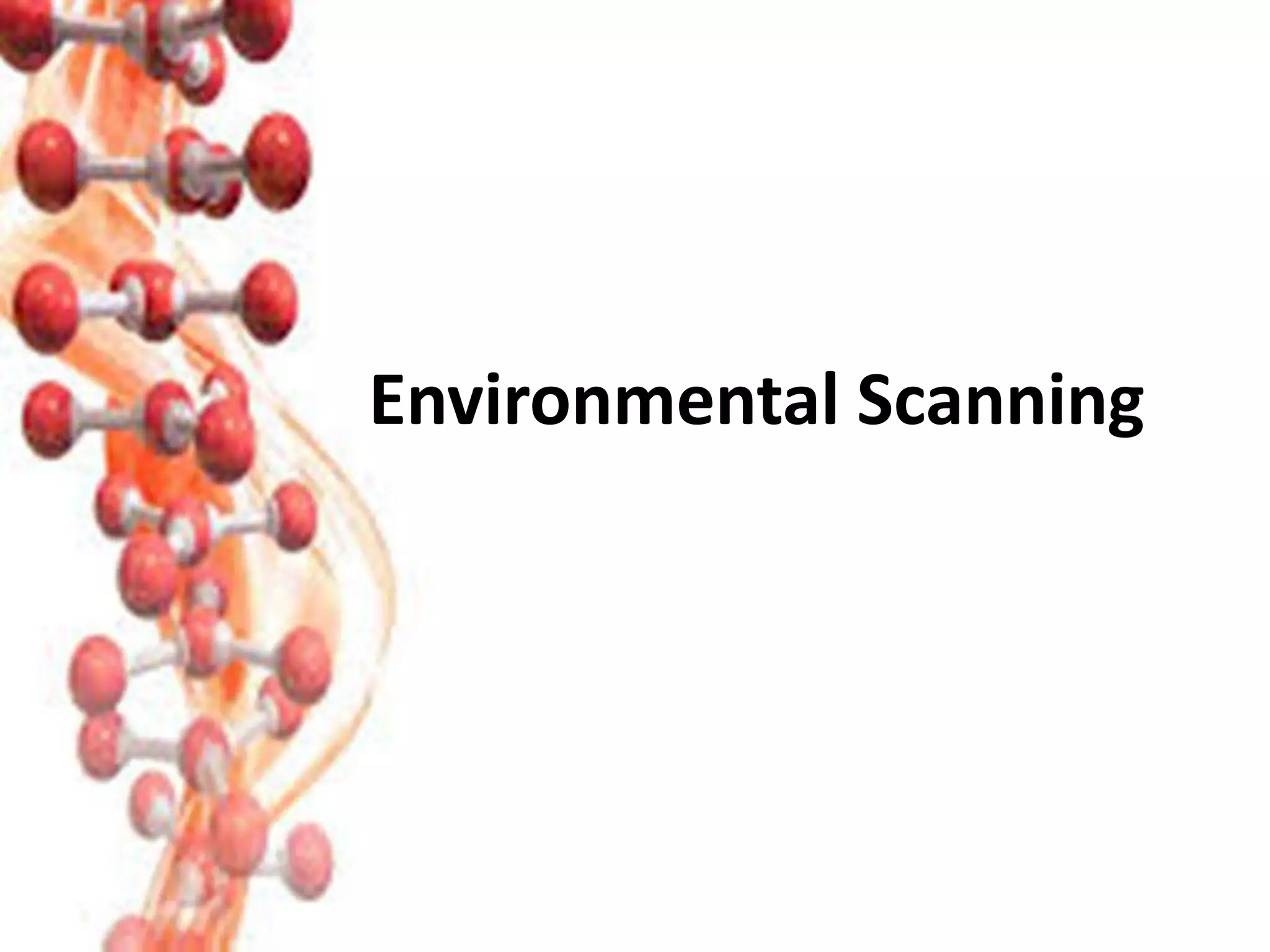 Environmental Scanning