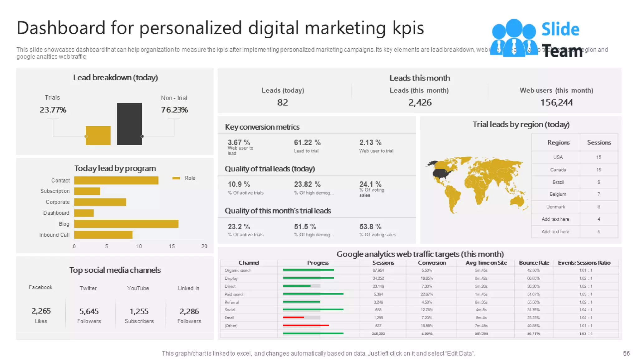 Generating Leads Through Targeted Digital Marketing Campaign Powerpoint Presentation Slides