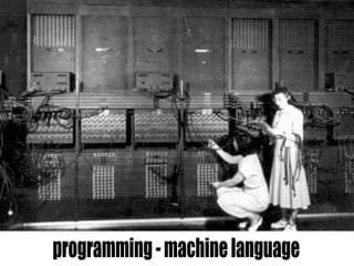 programming - machine language 