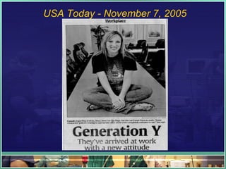 USA Today - November 7, 2005 