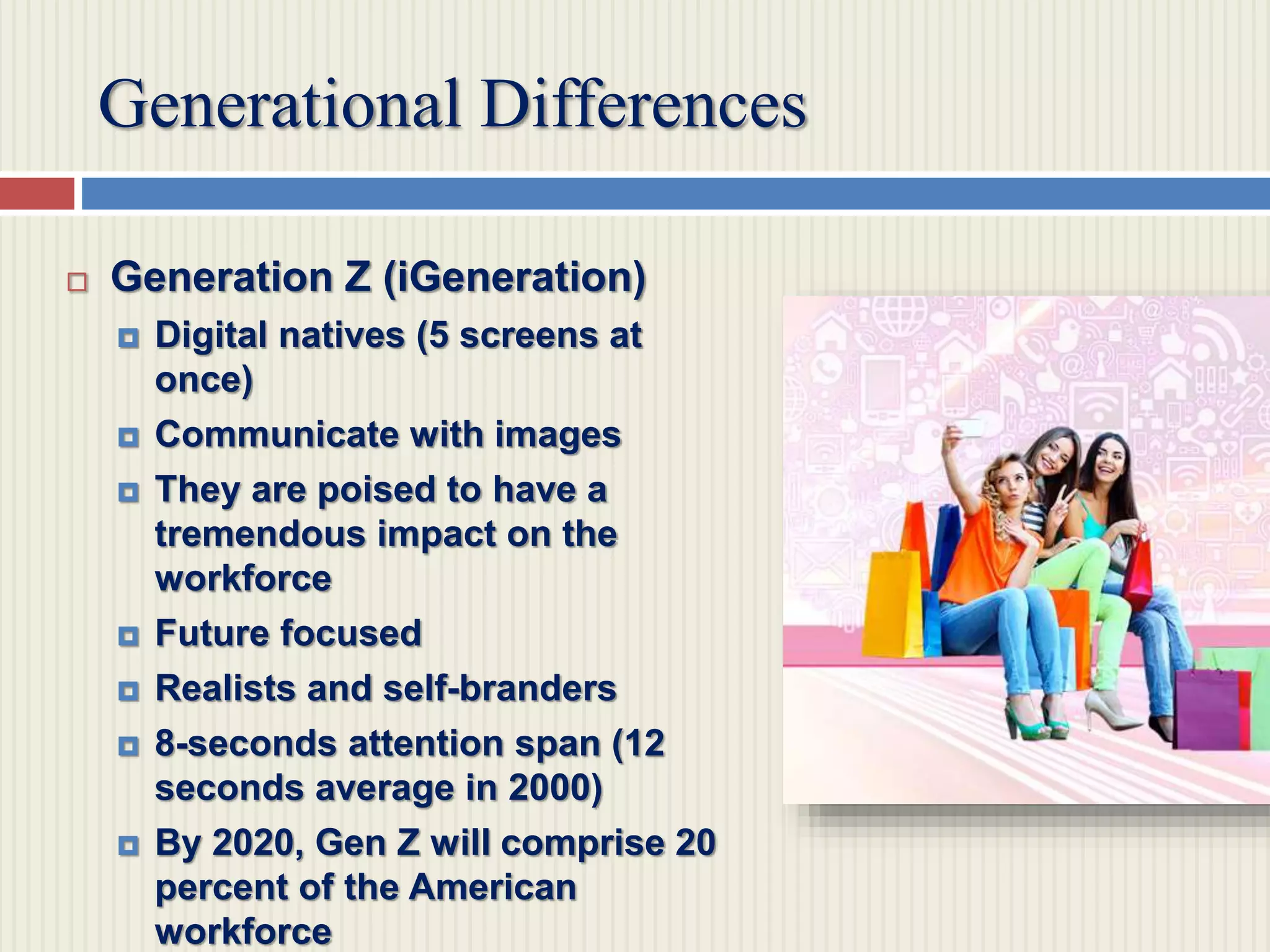 Generational Differences in the Workplace | PPTX