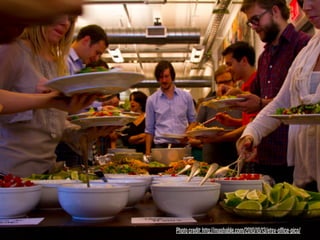 Photo credit: http://mashable.com/2010/10/13/etsy-oﬃce-pics/
 