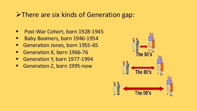 What are the reasons for the generation gap?