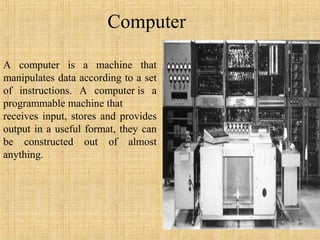 first generation of computer