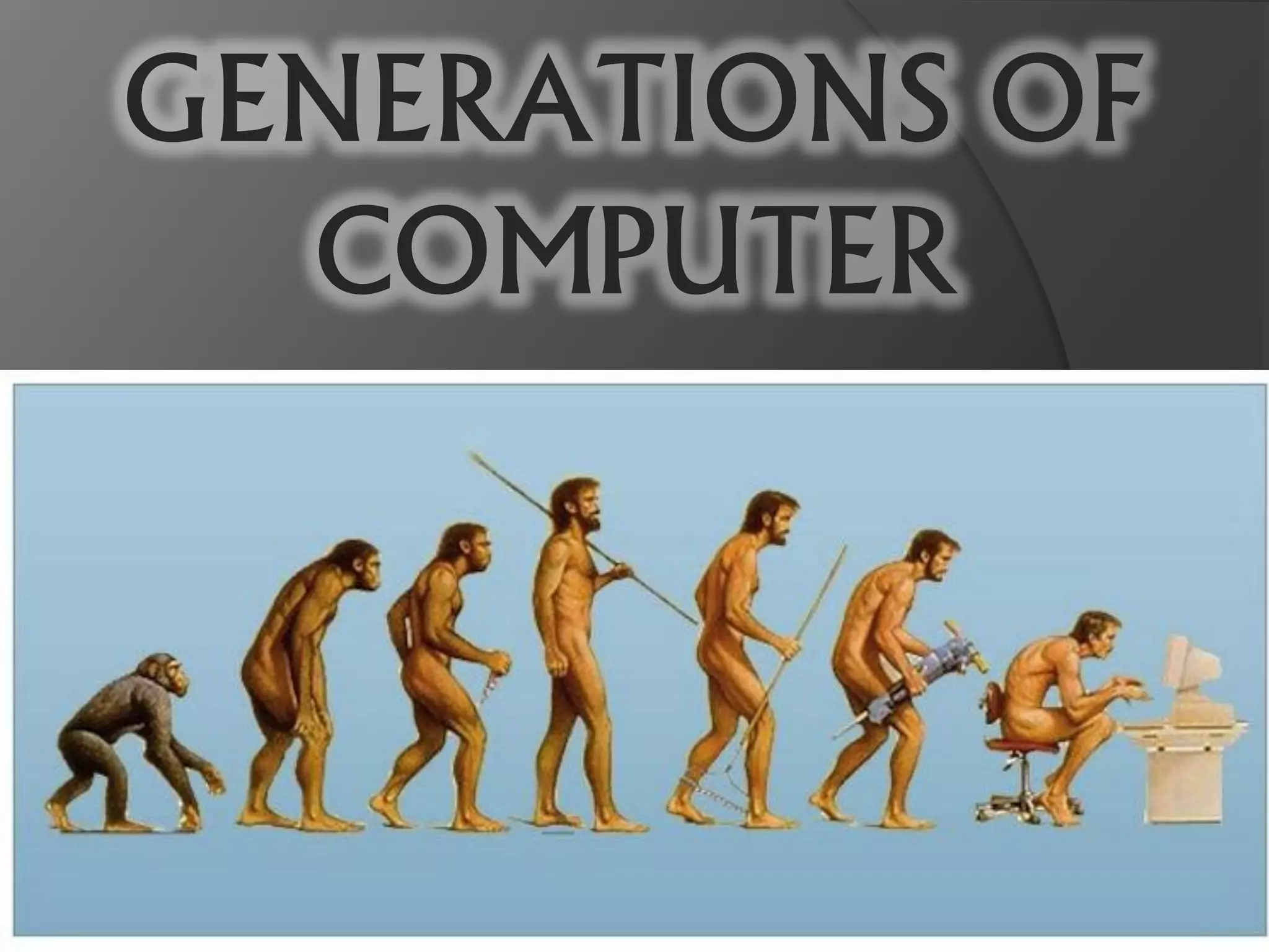 GENERATIONS OF COMPUTER  