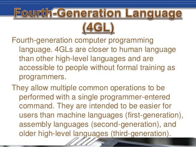 Generation of computer