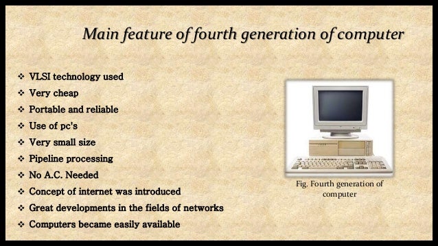 Generation Of Computer