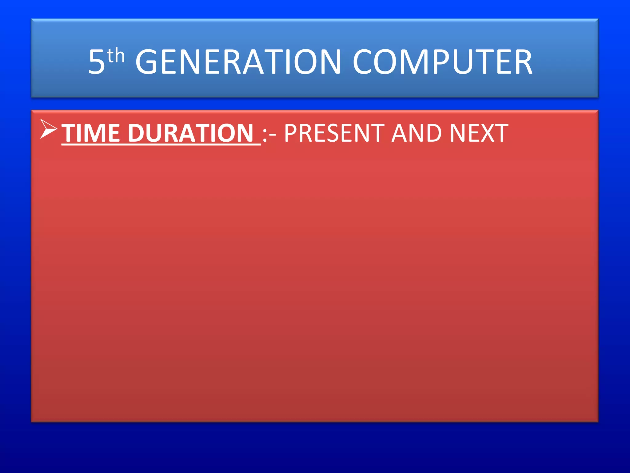 Generation of computer | PPT