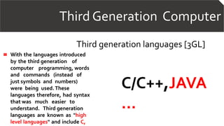 Generation of computer | PPTX