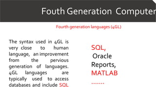 Generation of computer | PPTX