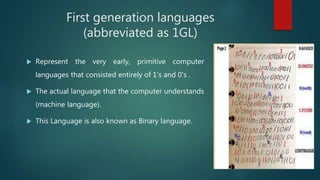 Generation of computer Presentation | PPT