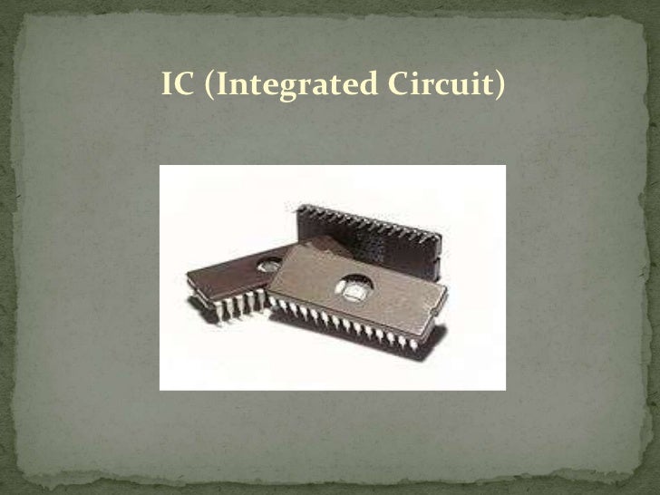 Generation of computers